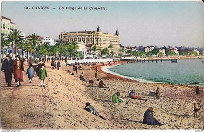 Cannes - La Plage de la Croisette