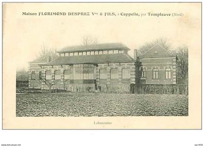 59.CAPELLES.n°93.PAR TEMPLEUVES.MAISON FLORIMOND DESPREZ Vve ET FILS.LABORATOIRE.RARE