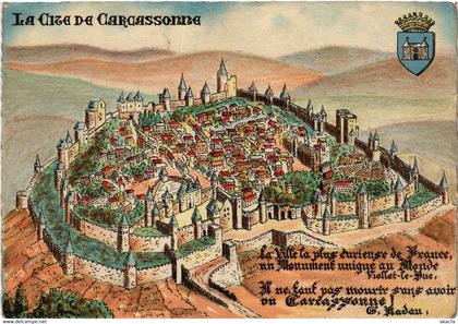 CPA Carcassonne Souvenir FRANCE (1013053)