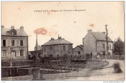 CARENTAN MAISON DE L'ECLUSIER ET BRIQUETERIE