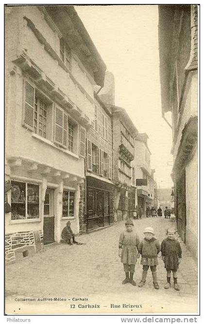 CARHAIX  -  Rue Brizeux