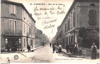 Carte postale ancienne de CARMAUX