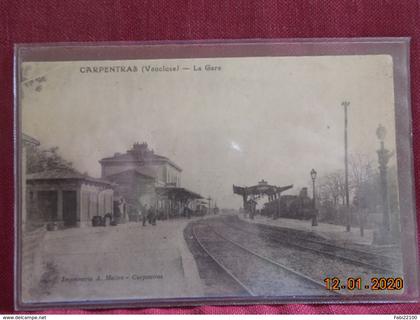 CPA - Carpentras - La Gare