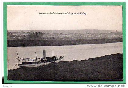 CARRIERES sous POISSY --  Panorama de ...