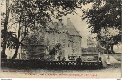 CPA Carrouges Le Chateau, Monument Historique FRANCE (1054055)