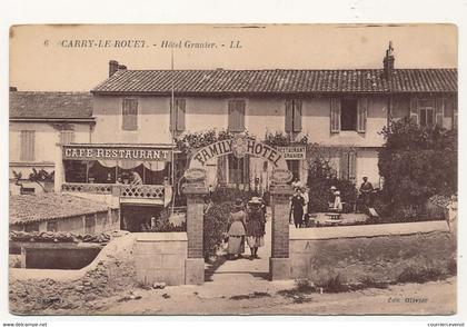 CPA - CARRY-LE-ROUET (B du R) - Hôtel Granier (Family Hôtel)