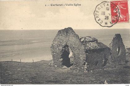 CPA Carteret Vieille Eglise