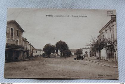 Casteljaloux, avenue de la gare, Lot et Garonne 47