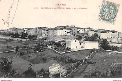 CASTELNAU DE MONTMIRAIL - Vue générale - très bon état