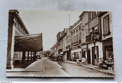 Cpsm, Castelsarrasin, place de la halle, Tarn et Garonne 82