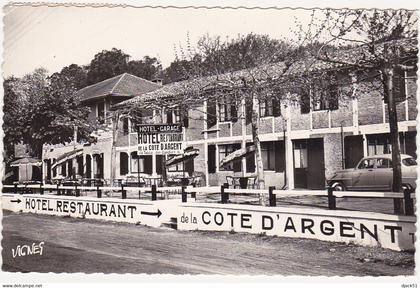 33 - Hôtel de la COTE D'ARGENT - CASTETS-des-LANDES (Landes) - 1958 (Voiture)