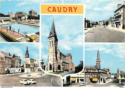 59 - Caudry - Multivues - Automobiles - Piscine - CPM - Voir Scans Recto-Verso