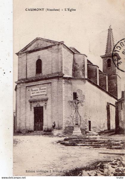 CAUMONT-SUR-DURANCE L'EGLISE