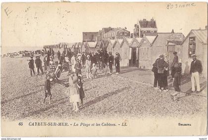 Cayeux-sur-Mer - La Plage et les Cabines