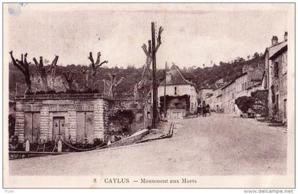 CAYLUS MONUMENT AUX MORTS