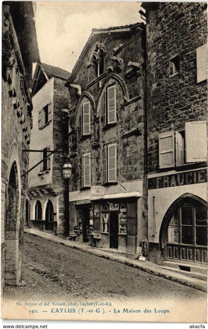 CPA CAYLUS La Maison de Loups (89745)