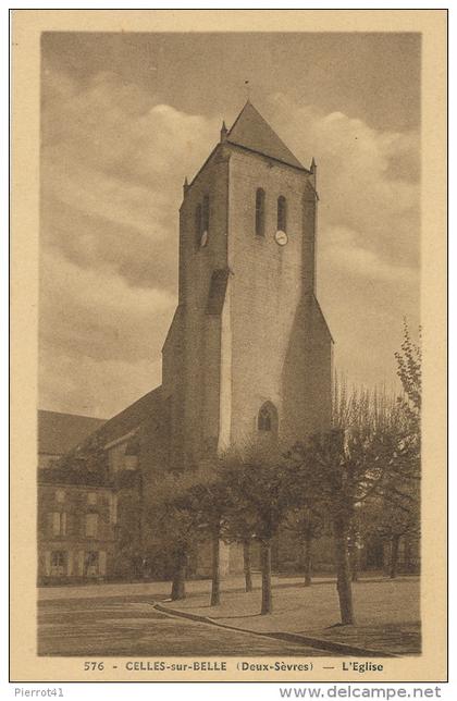 CELLES SUR BELLE - L'Église