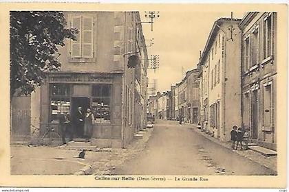 CPA Celles-sur-Belle La Grande Rue