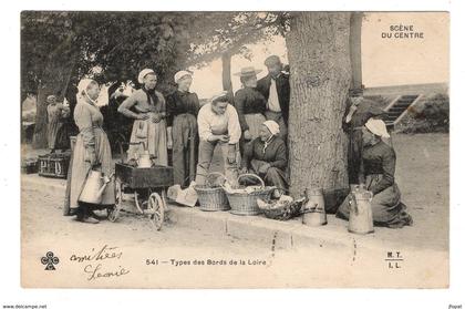 Scène du Centre, types des bords de la Loire