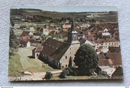 Cpm 1970, Cerisiers, l'église, Yonne 89