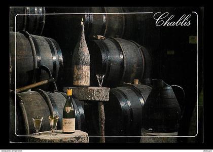 89 - Chablis - Une cave - Bouteilles de vin - Flamme Postale de Chablis - CPM - Voir Scans Recto-Verso