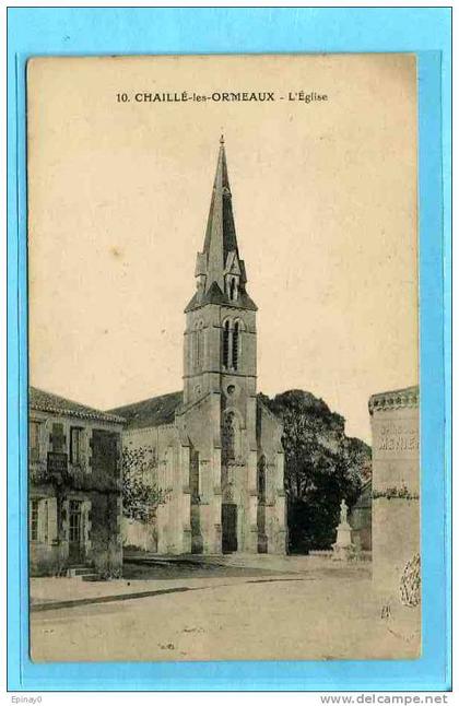 B - 85 - CHAILLE LES MARAIS -