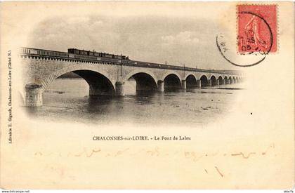 CPA CHALONNES-sur-LOIRE - Le Pont de Laleu (638095)