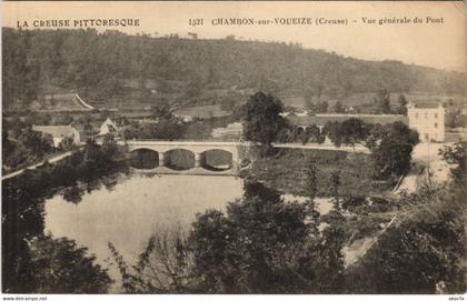 CPA CHAMBON-sur-VOUEIZE Vue Generale du Pont (1143838)