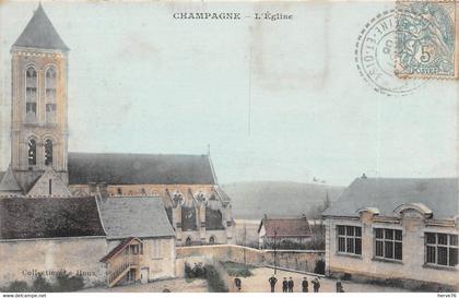 CHAMPAGNE SUR OISE - l'Eglise