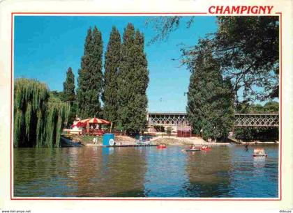 94 - Champigny sur Marne - La Base de loisirs sur la Marne - CPM - Carte Neuve - Voir Scans Recto-Verso