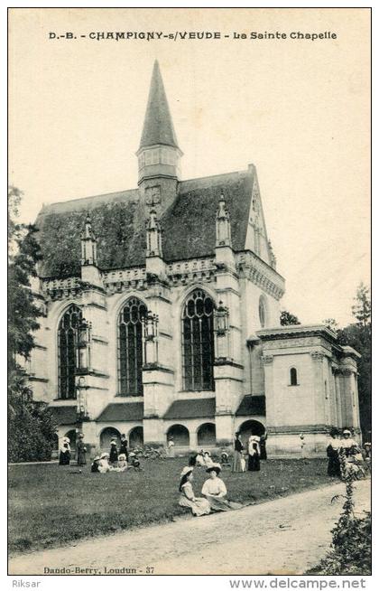 CHAMPIGNY SUR VEUDE(INDRE ET LOIRE)