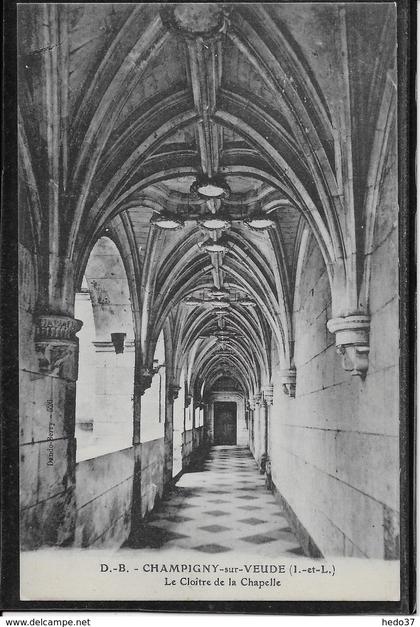 Champigny sur Veude - Le Cloître de la Chapelle