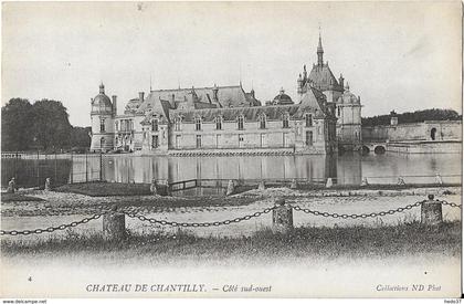 Chantilly - Château Côté sud-ouest