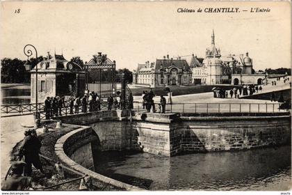 CPA Chantilly - Chateau de Chantilly - L'Entree (1032138)