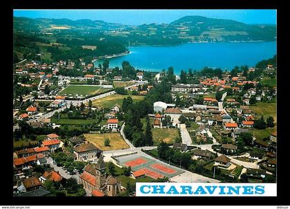 38 - Charavines - Vue Générale aérienne - Tennis - Carte Neuve - CPM - Voir Scans Recto-Verso