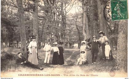 Carte postale ancienne de CHARBONNIERE LES BAINS