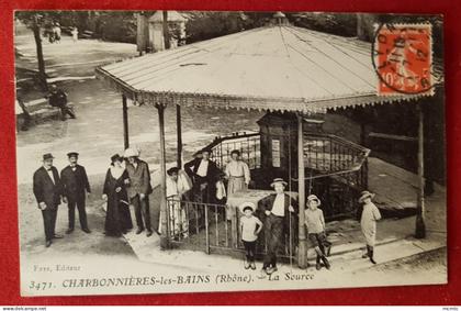 CPA - Charbonnières les Bains  (Rhône ) - La Source  -( Charbonniere les Bains  )