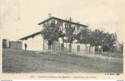 CPA FRANCE 69 "Charbonnière les Bains, sanatorium des écoles"