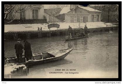 94 Charenton-le-Pont inondation sous la neige D94D K94018K C94018C RH089903