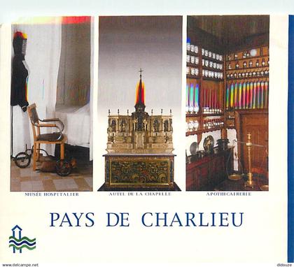 42 - Charlieu - Le Musée Hospitalier - Multivues - Flamme Postale de Charlieu - CPM - Voir Scans Recto-Verso