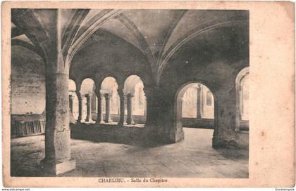 CPA   Carte postale France  Charlieu  Salle du Chapitre  VM64769