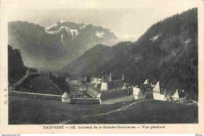 38 - La Grande Chartreuse - Couvent de la Grande Chartreuse - Vue Générale - CPA - Voir Scans Recto-Verso