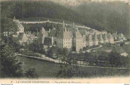 38 - La Grande Chartreuse - Couvent de la Grande Chartreuse - Vue Générale - CPA - Voir Scans Recto-Verso