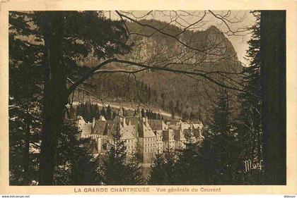 38 - La Grande Chartreuse - Couvent de la Grande Chartreuse - Vue Générale - CPA - Voir Scans Recto-Verso