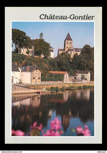 53 - Château-Gontier - L'église Saint-Jean - Flamme Postale de Château-Gontier - CPM - Voir Scans Recto-Verso