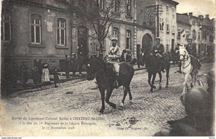 Carte postale ancienne de  CHATEAU SALINS