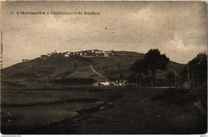 CPA CHATEAUNEUF-de-RANDON - L'Habitarelle et CHATEAUNEUF-de-RANDON (638264)