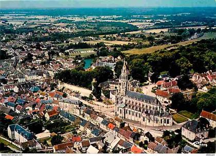 18 - Chateauneuf sur Cher - Vue Générale aérienne - CPM - Voir Scans Recto-Verso