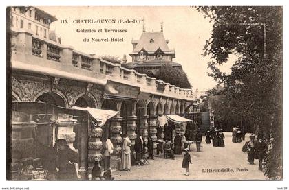 Châtel-Guyon - Galeries et Terrasses du Nouvel Hôtel