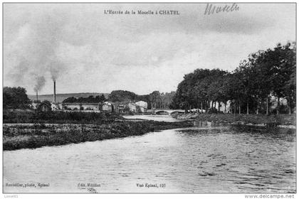 CHATEL-sur-MOSELLE : (88) L'entrée de la Moselle